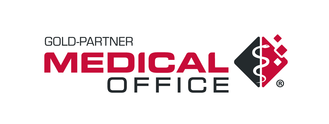 sysmedo ist Gold-Partner der MEDICAL OFFICE, die papierlose Lösung für die Praxisverwaltung.